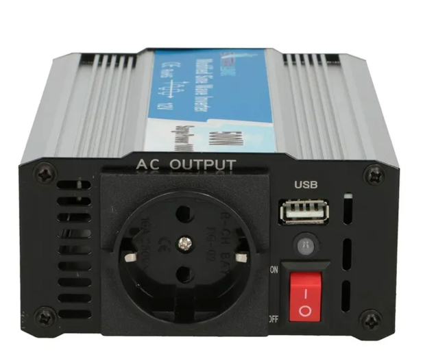 ExtraLink OPIM-500W 12V, modyfikowany sinus, USB-A, USB Typ C - 1489507 - zdjęcie 3